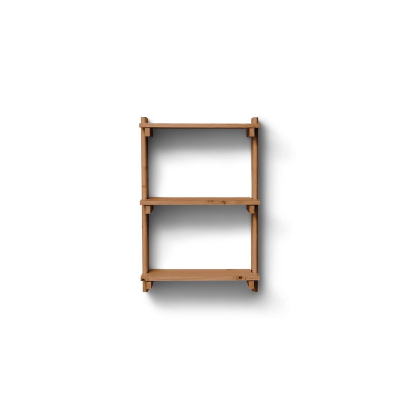 Form & Refine Beam mensola da parete 3, pino marrone scuro, immagine extra