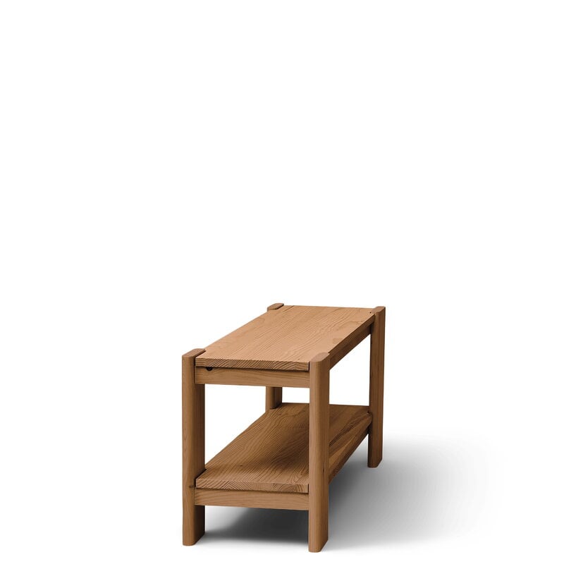 Form & Refine Beam bench, deep brown pine, extra image