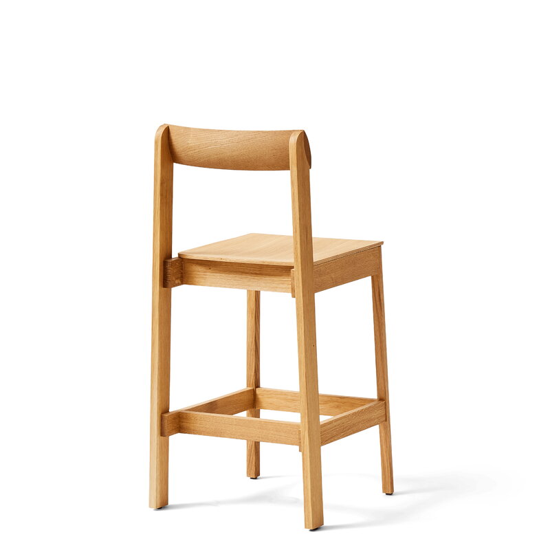 Form & Refine Blueprint bar chair 65, oiled oak, extra image