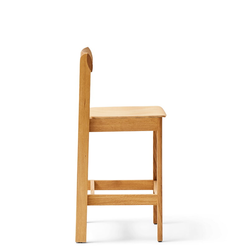 Form & Refine Blueprint bar chair 65, oiled oak, extra image