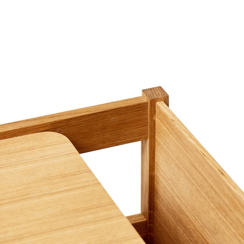 Form & Refine Journal Organiser side table, oak, extra image