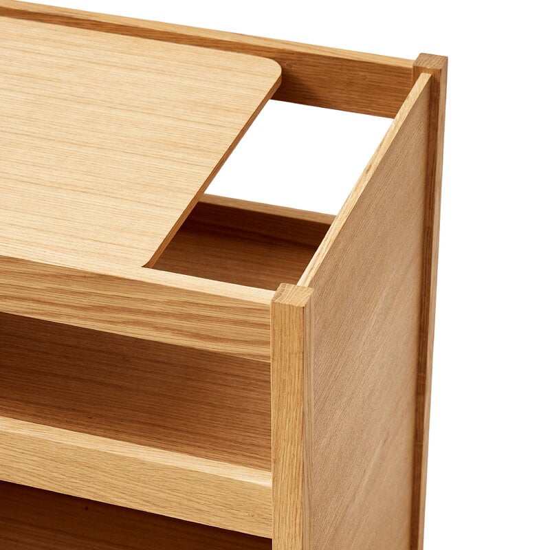 Form & Refine Journal Organiser side table, oak, extra image