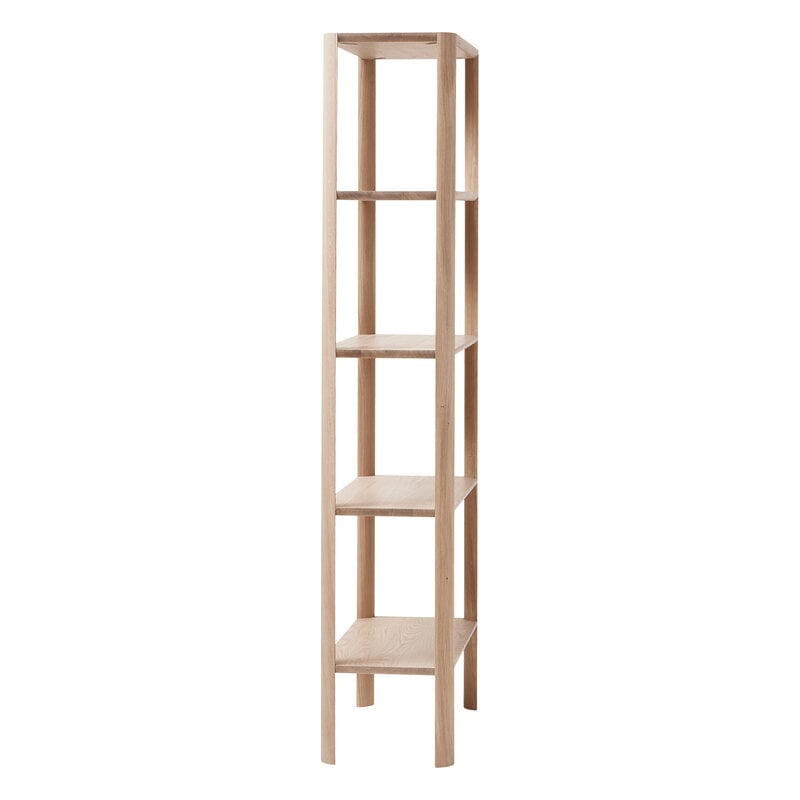 Form & Refine Leaf shelf, 0,5 x 5, white oiled oak, extra image