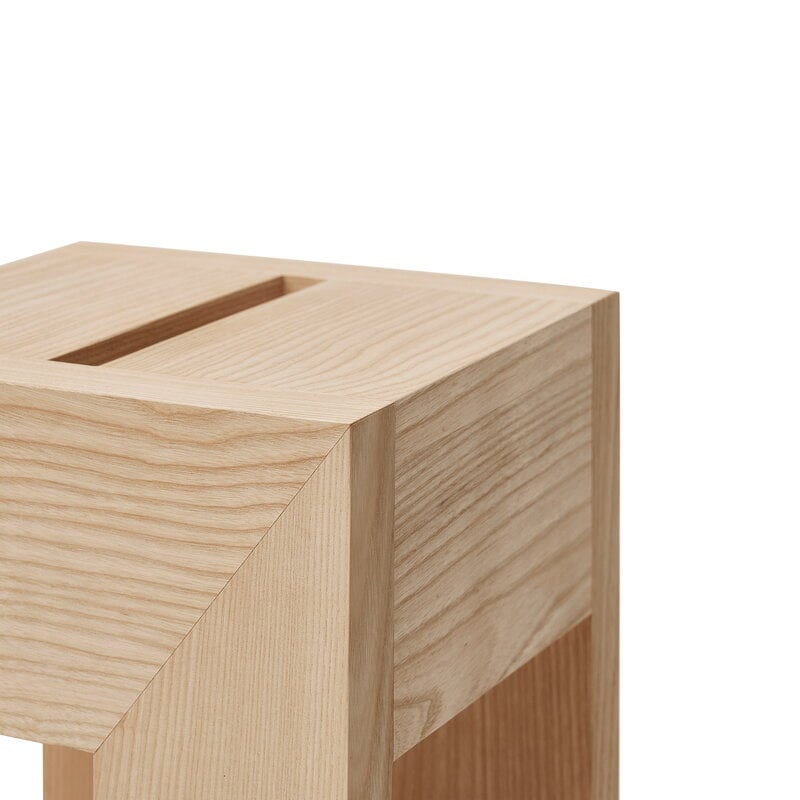 Form & Refine Monolith side table, ash, view 3