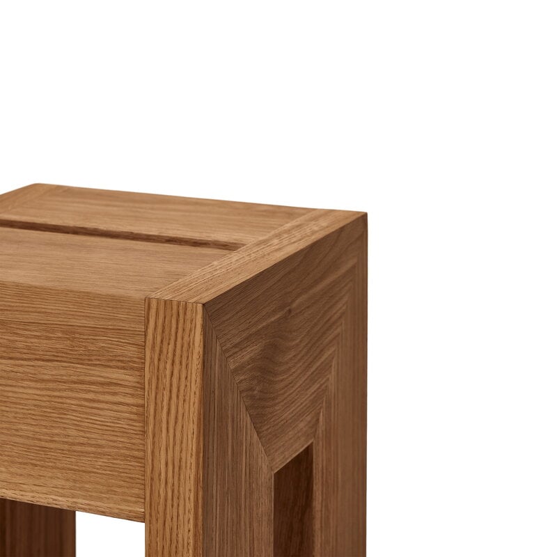 Form & Refine Monolith side table, oak, view 4