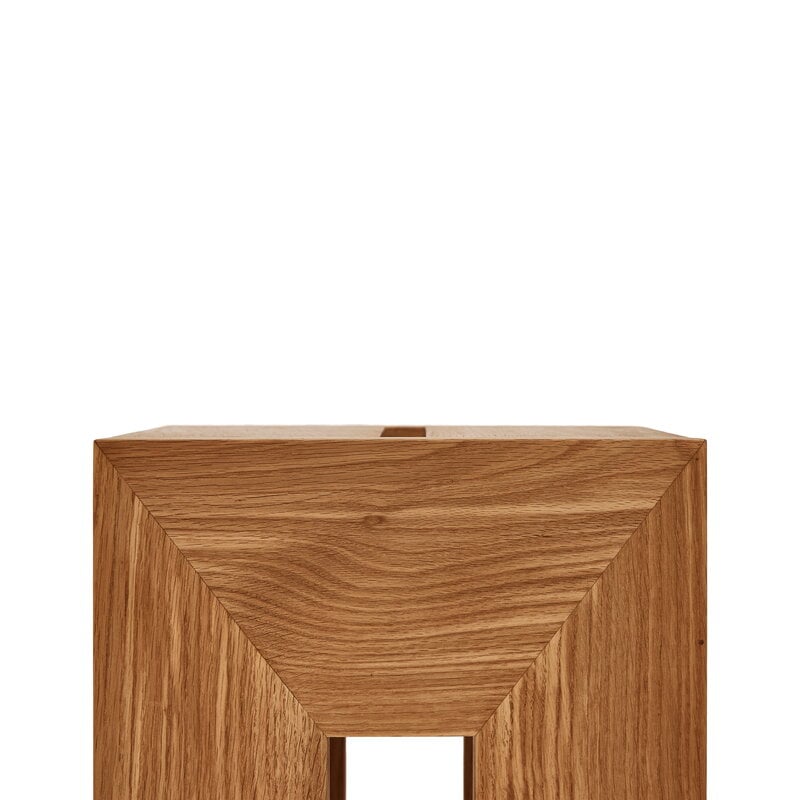 Form & Refine Monolith side table, oak, view 5