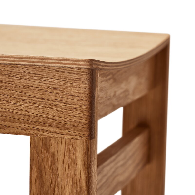 Form & Refine Sonder taburete, roble aceitado, imagen extra