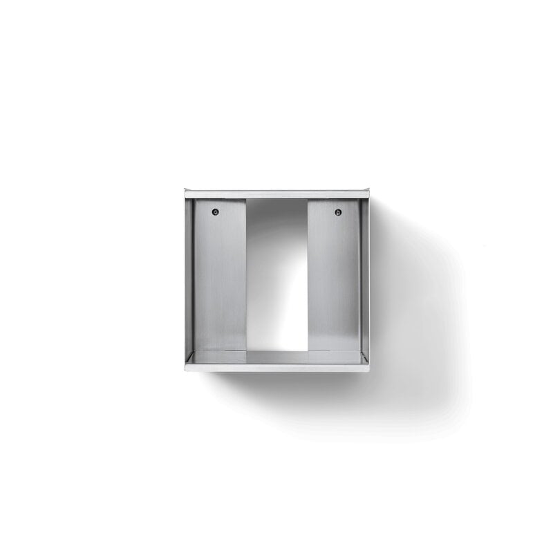 Form & Refine Taper Cube Box shelf, 34 x 35 cm, stainless steel, view 4
