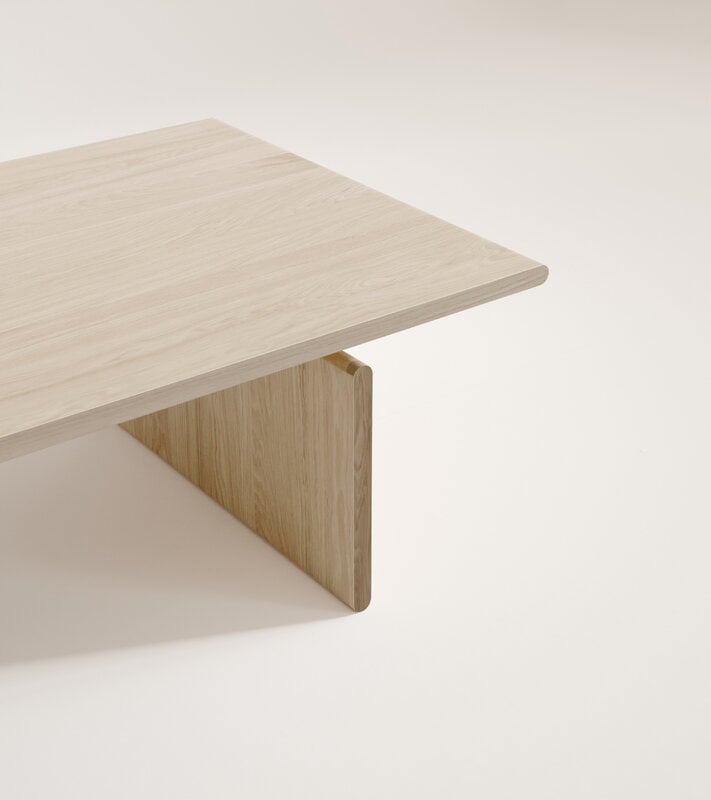 FORMARKIVET Nomen sohvapöytä, 150 x 70 cm, vaalea tammi, näkymä 4