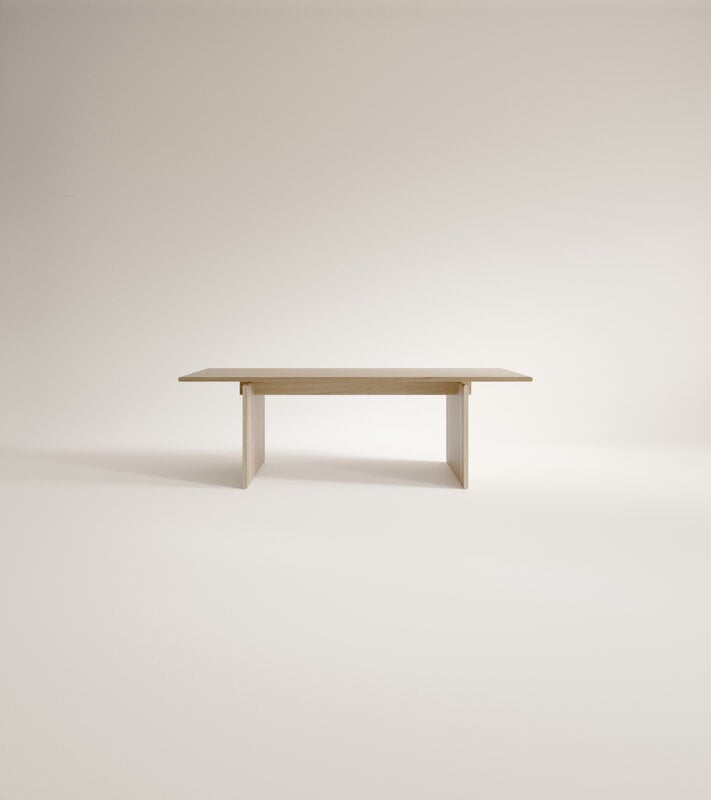 FORMARKIVET Nomen ruokapöytä, 230 x 105 cm, vaalea tammi, näkymä 3