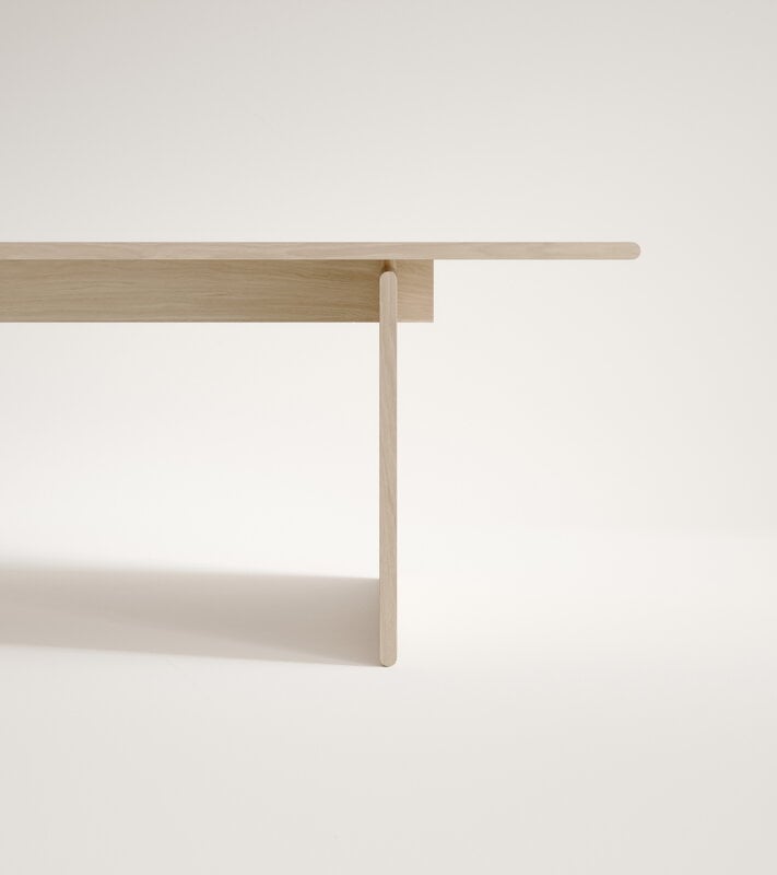 FORMARKIVET Nomen ruokapöytä, 230 x 105 cm, vaalea tammi, näkymä 4
