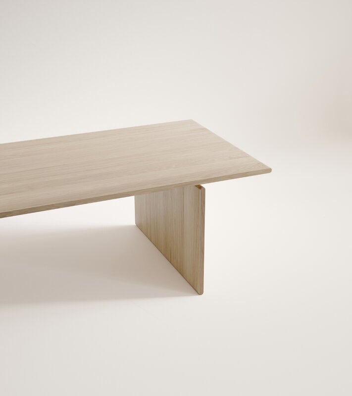 FORMARKIVET Nomen ruokapöytä, 230 x 105 cm, vaalea tammi, näkymä 5