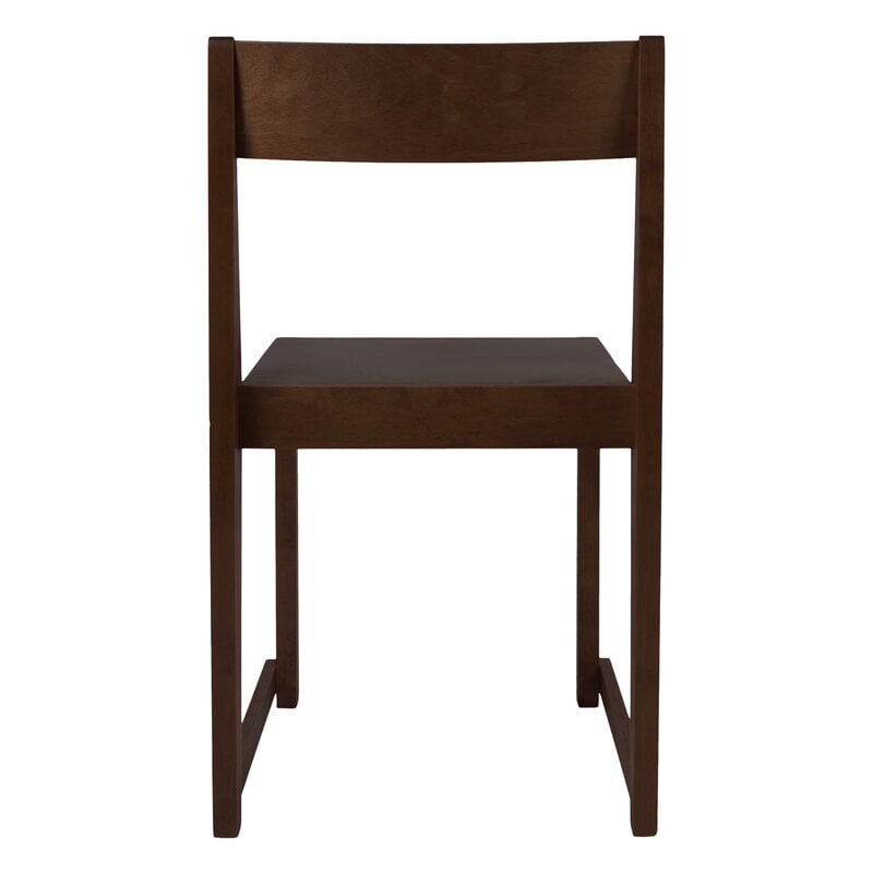 Frama Chair 01, dark brown birch, extra image