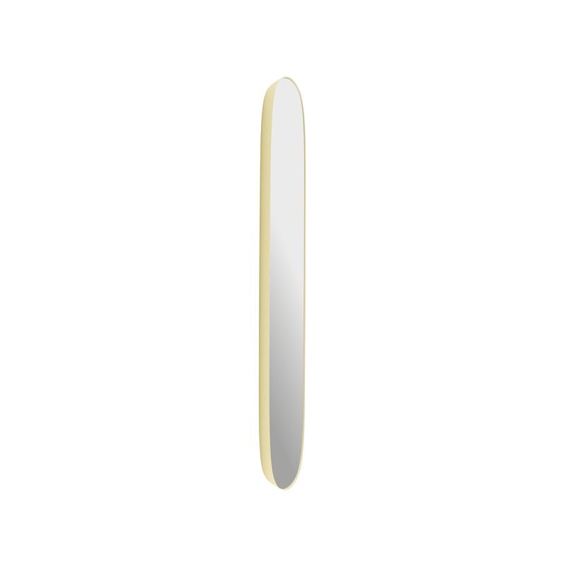 Muuto Framed mirror, 118 x 44,5 cm, light yellow - clear, extra image