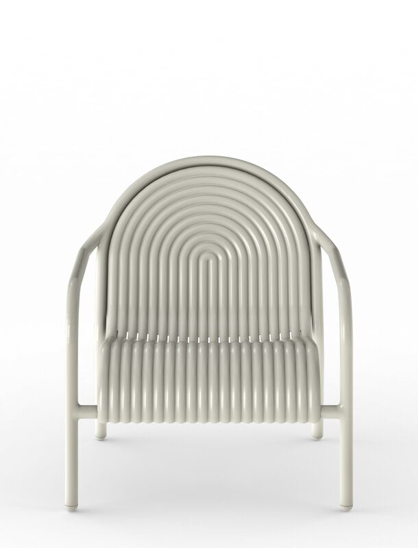 Tom Dixon Groove lounge chair, putty, extra image