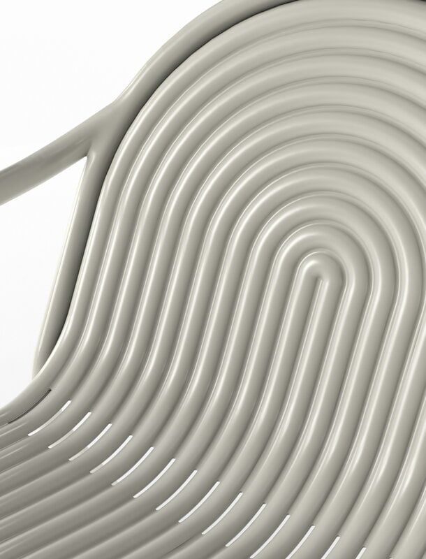 Tom Dixon Groove lounge chair, putty, extra image