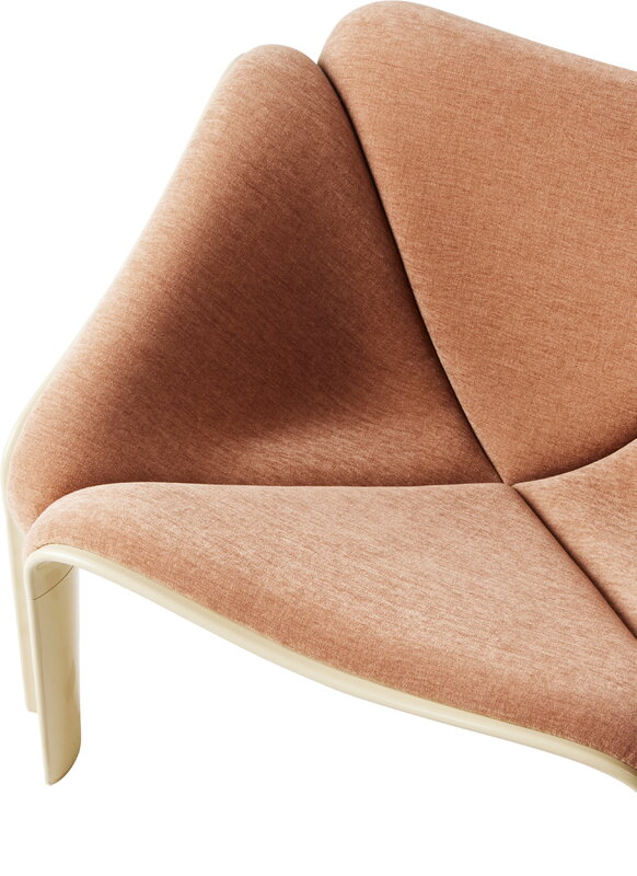 GUBI Fauteuil F300, vert pastel - Belsuede Special 132, image extra