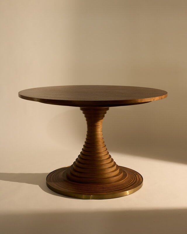 GUBI Tavolo a Dischi dining table, 120 cm, walnut, extra image