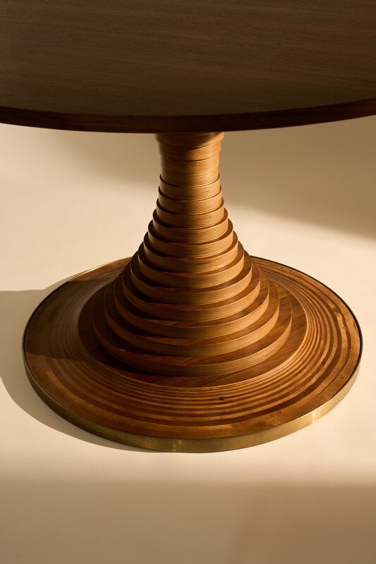 GUBI Tavolo a Dischi dining table, 150 cm, walnut, extra image