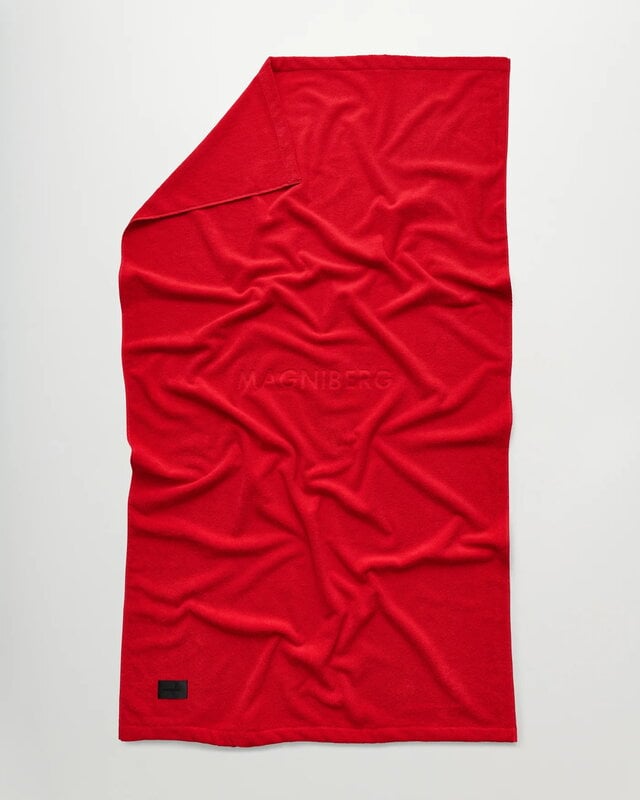 Magniberg Gelato bath sheet, 100 x 180 cm, goji red, extra image