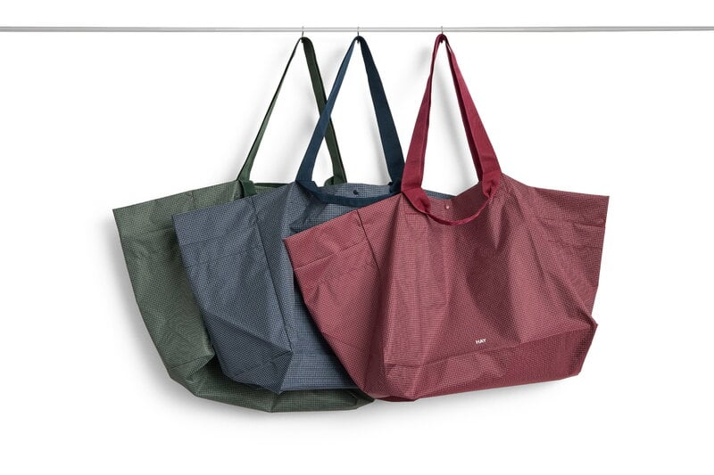 HAY Grid Weekend bag, large, dark blue, extra image