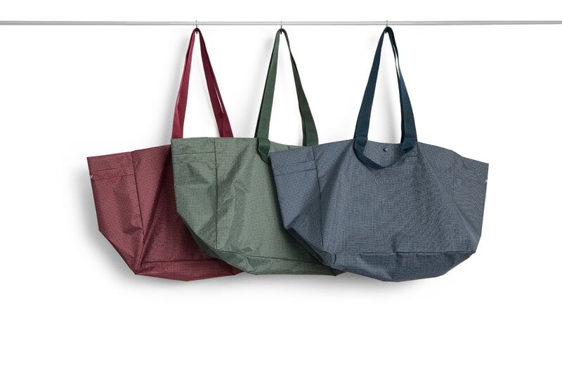 HAY Grid Weekend bag, medium, dark green, extra image