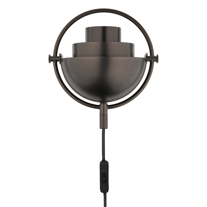 GUBI Multi-Lite wall lamp, black brass, extra image