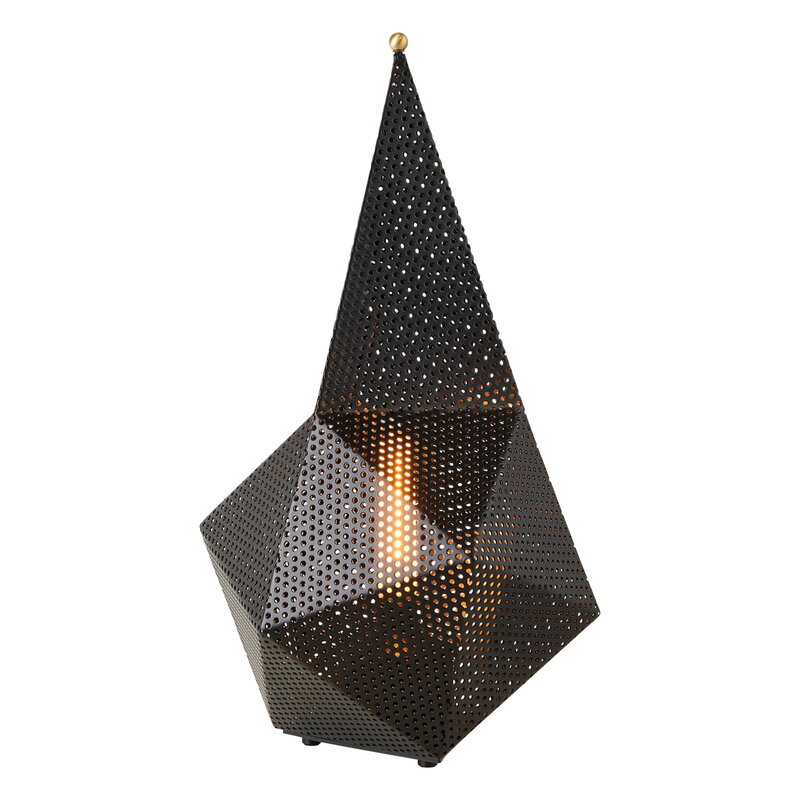 GUBI Lampe portable Bagdad, noir doux, image extra