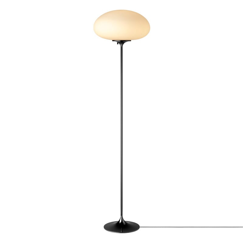 Gubi Stemlite Floor Lamp 150 Cm, Metal Sphere Floor Lamp