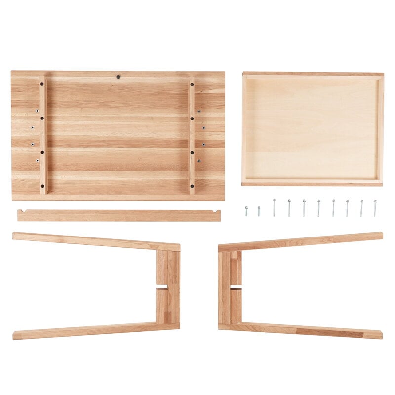 Ishinomaki Laboratory Hafu desk, 55 x 90 cm, natural, extra image