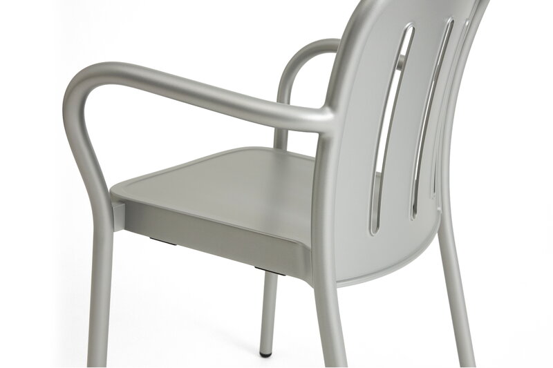 HAY Deville armchair, silver grey, extra image