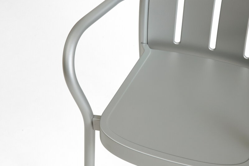 HAY Deville armchair, silver grey, extra image