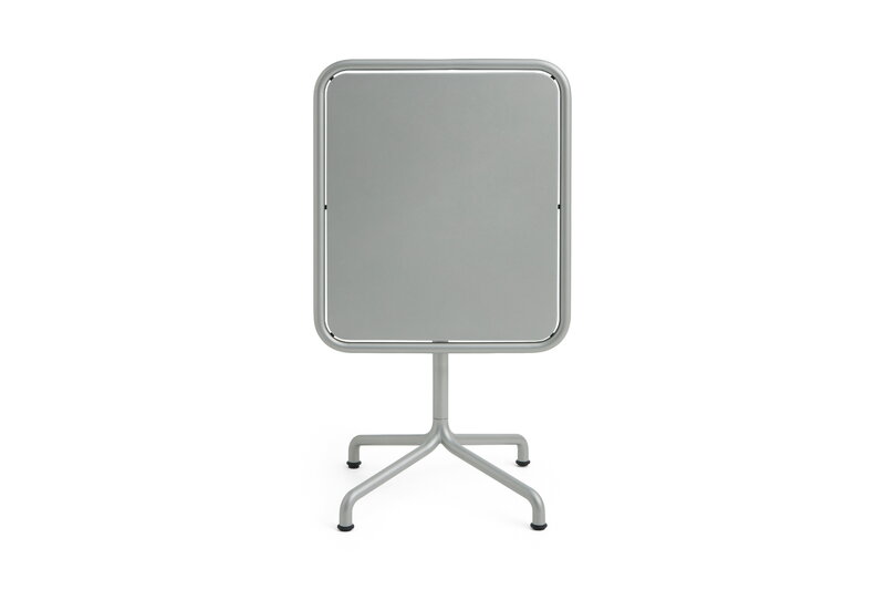 HAY Deville pöytä, 60 x 70 cm, silver grey, näkymä 3