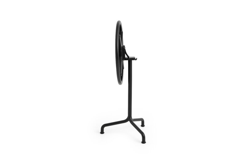 HAY Deville table, diam. 55 cm, anthracite, extra image