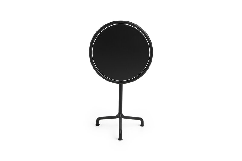 HAY Deville table, diam. 55 cm, anthracite, extra image