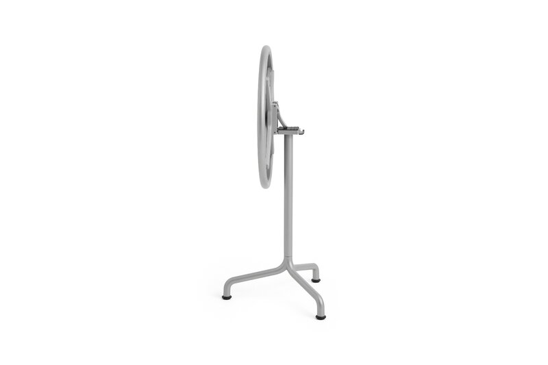 HAY Deville table, diam. 55 cm, silver grey, extra image