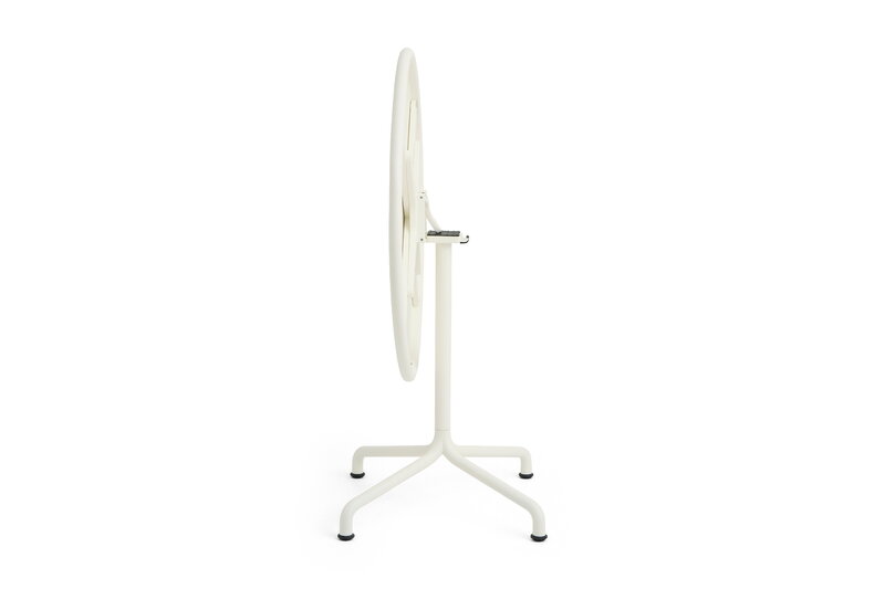 HAY Deville table, diam. 80 cm, cream white, extra image