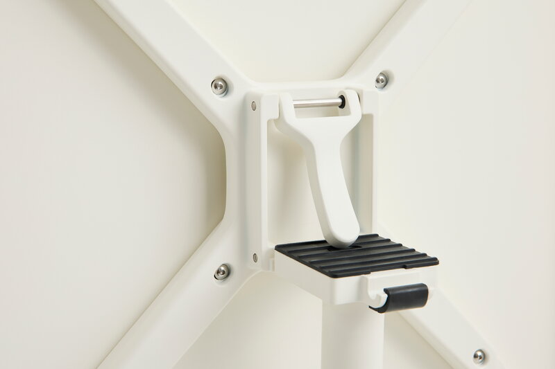 HAY Deville table, diam. 80 cm, cream white, extra image