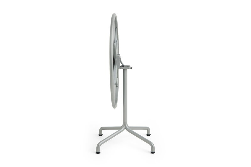 HAY Deville table, diam. 80 cm, silver grey, extra image
