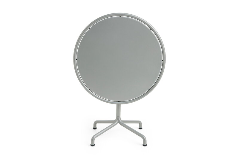 HAY Deville table, diam. 80 cm, silver grey, extra image