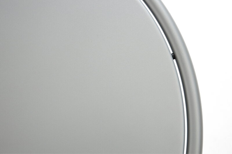 HAY Deville table, diam. 80 cm, silver grey, extra image