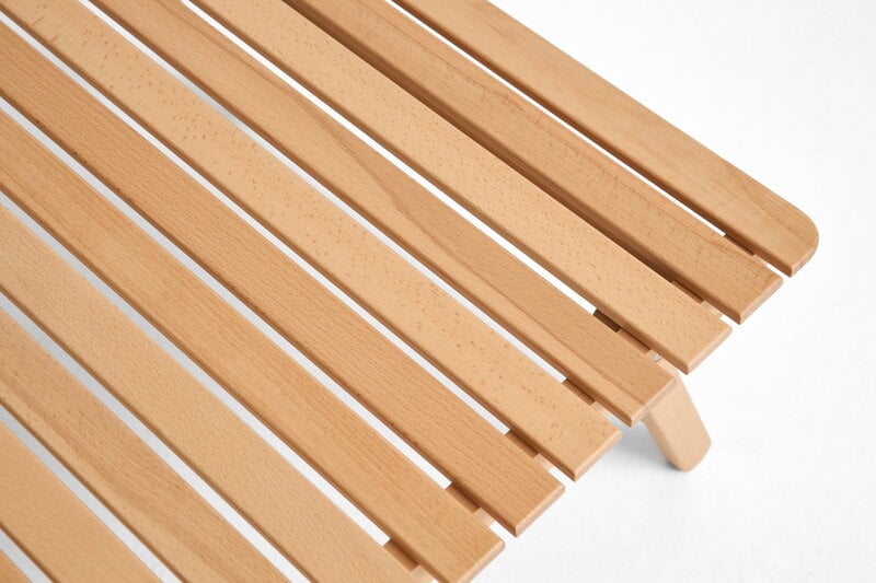 HAY Outdoor Market folding table, L, natural, extra image