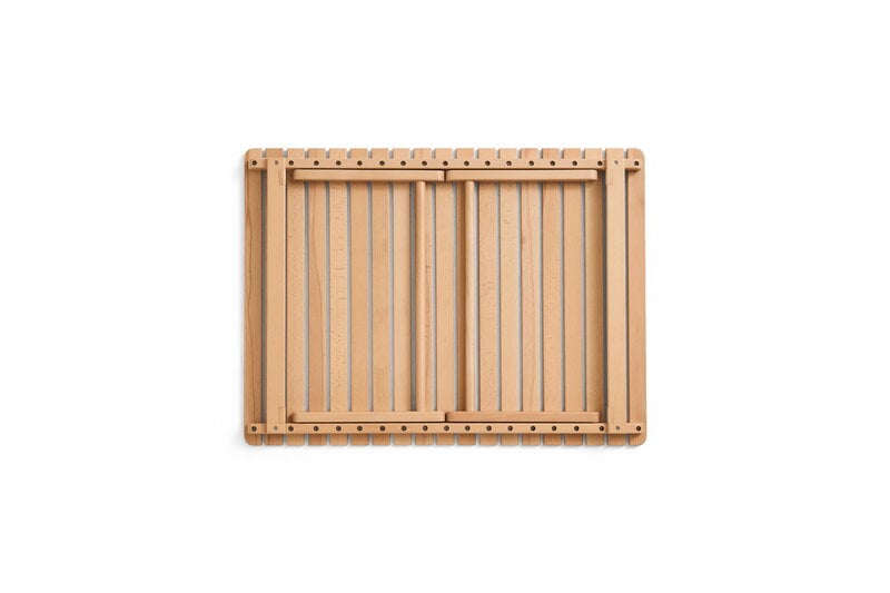 HAY Outdoor Market folding table, L, natural, extra image