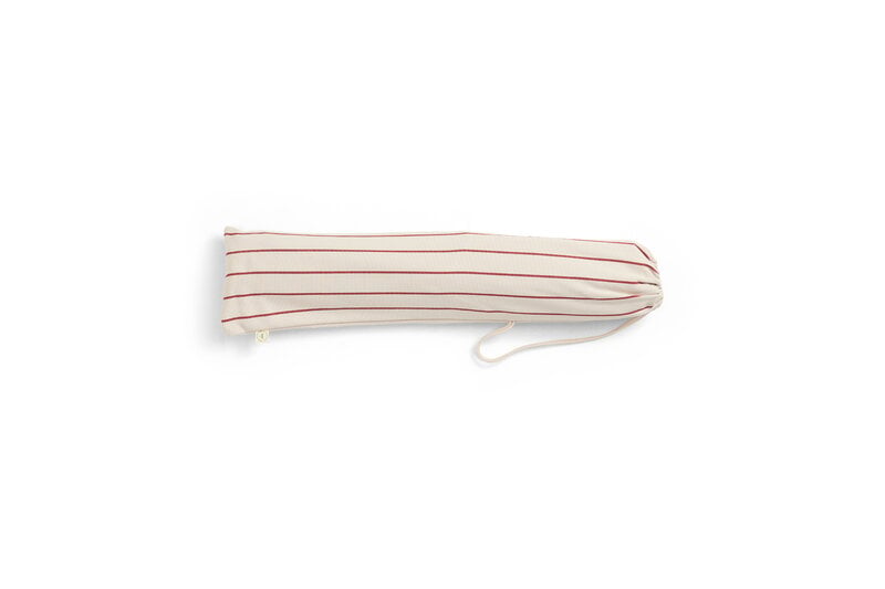HAY Outdoor Market hammock, beige - red stripe, extra image