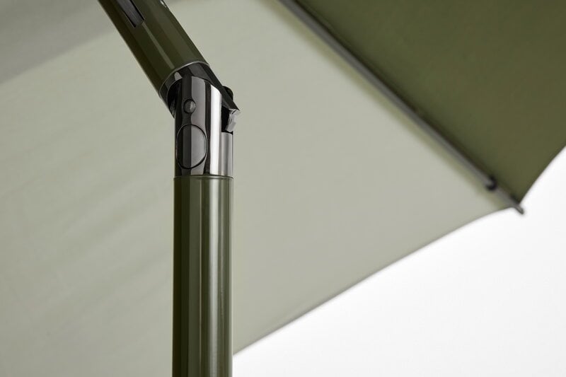 HAY Parasol Terrazza, hexagone, vert - vert foncé, image extra