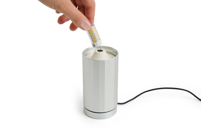 HAY Turn On table lamp, aluminium, extra image