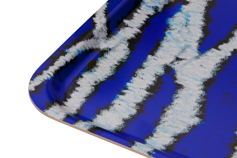 Hem Bandeja rectangular Monster, M, azul ultramarino - blanco, imagen extra