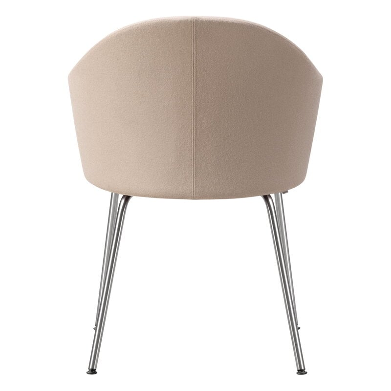 Fredericia Gomo armchair, brushed stainless steel - Blazer Fairfield, view 5