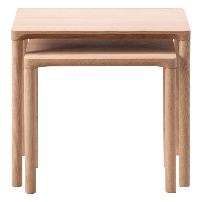 Fredericia Piloti Wood sohvapöytä, 39 x 31 x 35 cm, vaalea öljytty tammi, näkymä 3