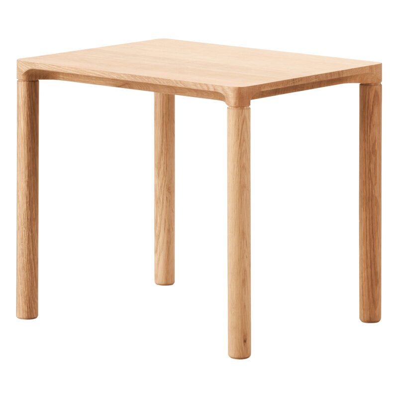 Fredericia Piloti Wood sohvapöytä, 39 x 31 x 35 cm, vaalea öljytty tammi, näkymä 4